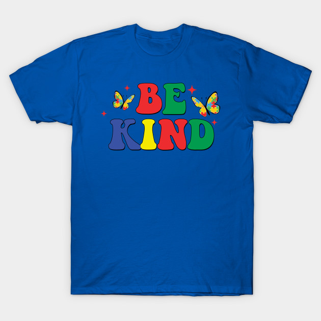 Be Kind Autism, Autism Puzzle, Autism Awareness, Blue Ribbon (2 Sided) by MichaelStores